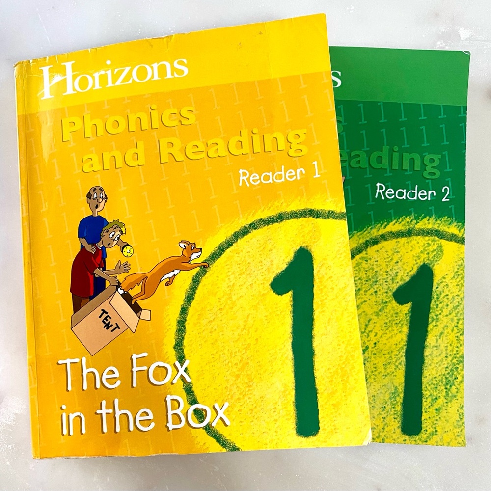 Horizons READER 1 & 2 Phonics and Reading Grade 1 Homeschool curriculum